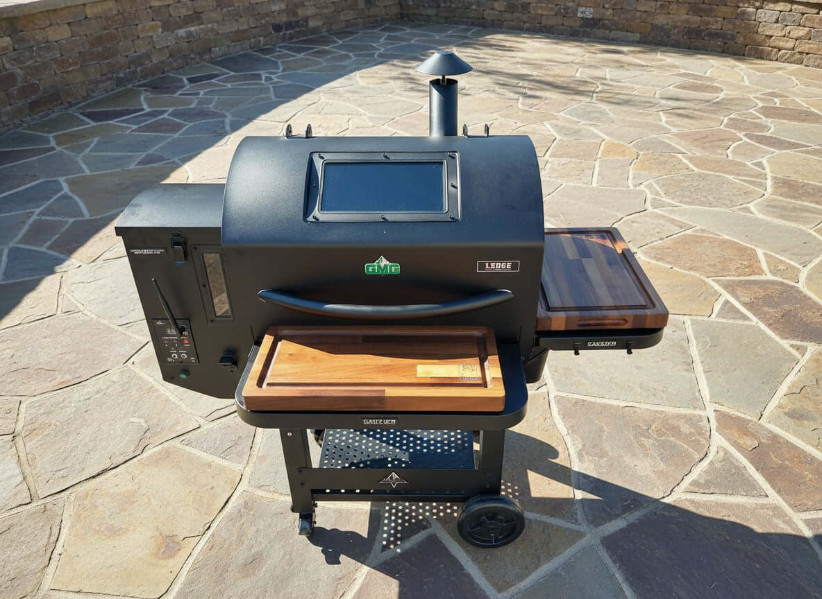 BBQ Boards®, GMG Ledge Prime 2.0 Pair, Front & Side Boards (Sold As A Pair)
