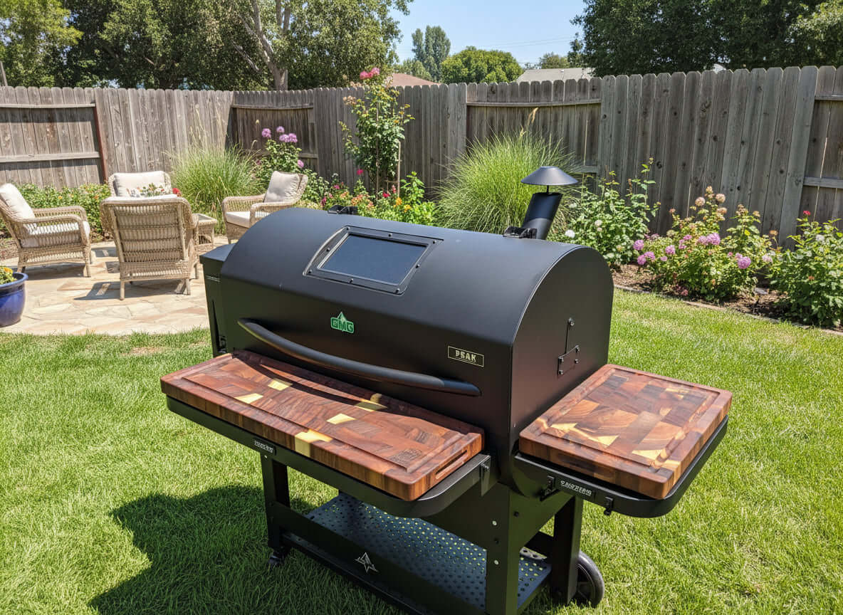 BBQ Boards®, GMG Peak Prime 2.0 Pair, Front & Side Boards (Sold As A Pair)