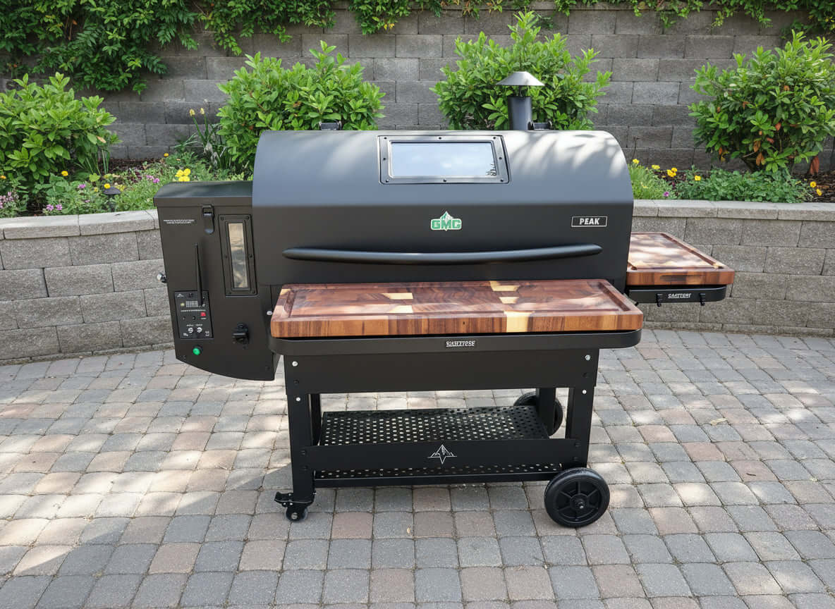 BBQ Boards®, GMG Peak Prime 2.0 Pair, Front & Side Boards (Sold As A Pair)