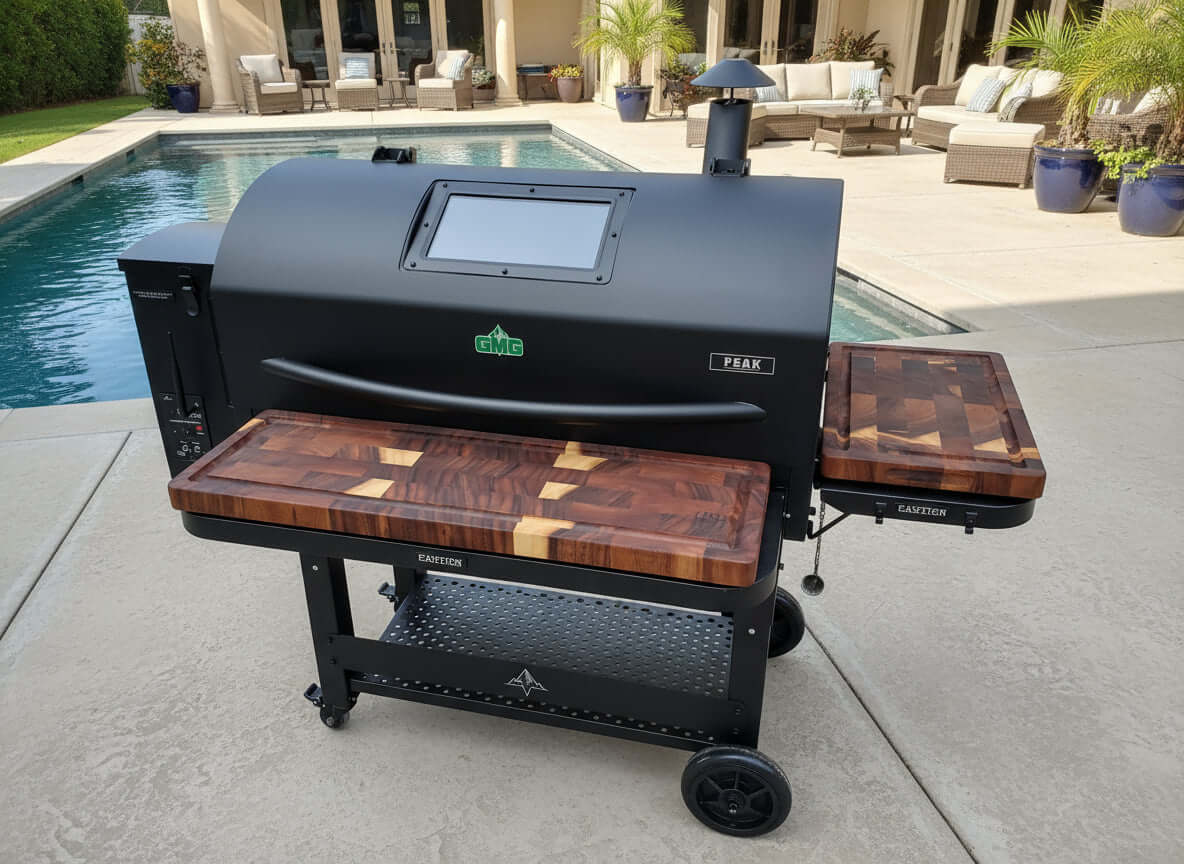 BBQ Boards®, GMG Peak Prime 2.0 Pair, Front & Side Boards (Sold As A Pair)