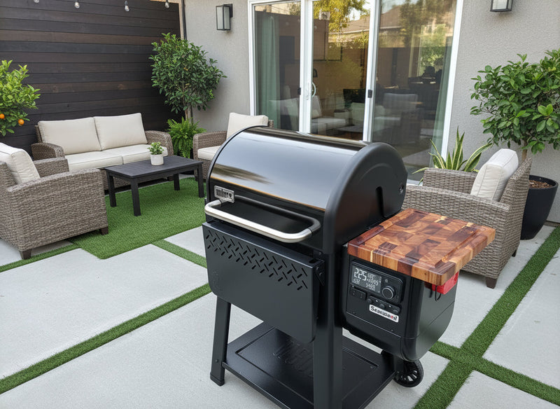 BBQ Boards®, Weber Searwood 600 Pellet Bin Board