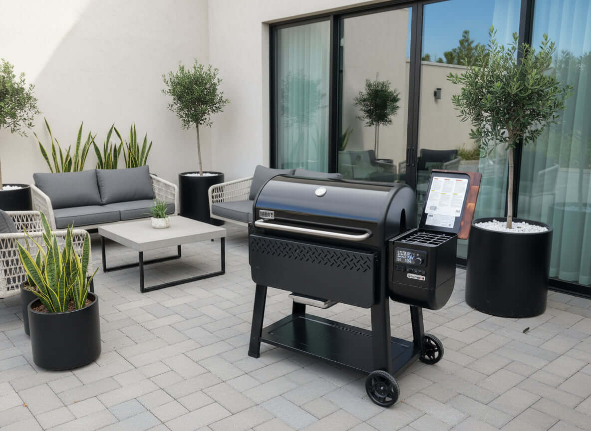 BBQ Boards®, Weber Searwood XL 600 Pellet Bin Board