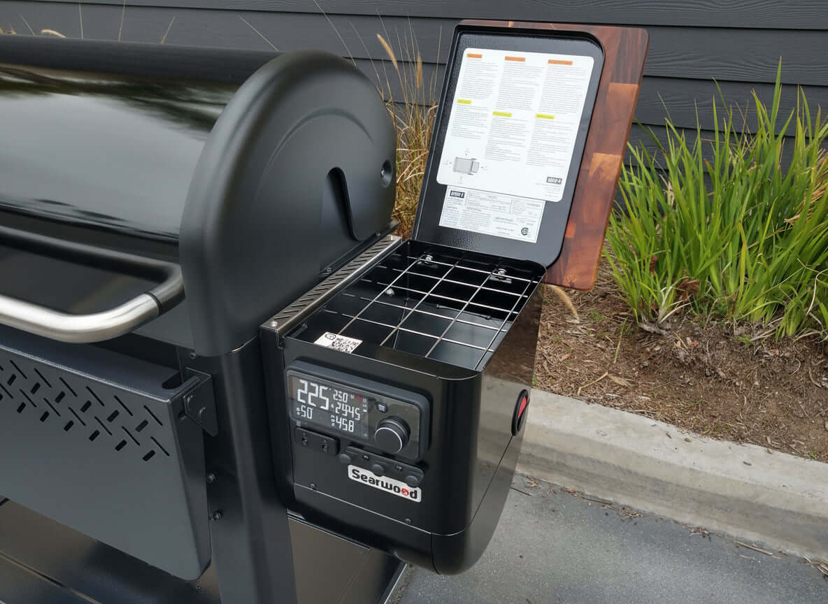 BBQ Boards®, Weber Searwood XL 600 Pellet Bin Board