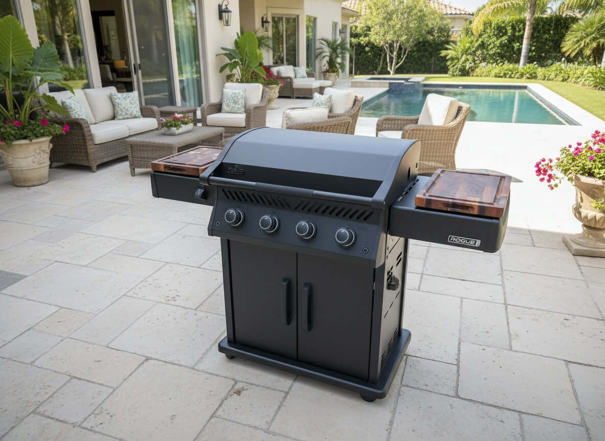 BBQ Boards®, Napoleon Rogue PRO Griddle Side Boards (Sold As A Matching Pair)