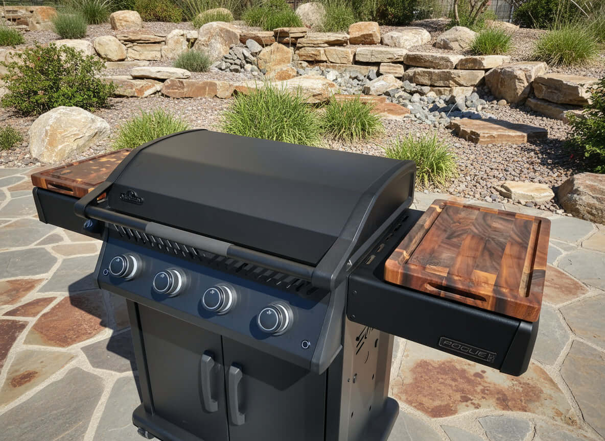 BBQ Boards®, Napoleon Rogue PRO Griddle Side Boards (Sold As A Matching Pair)