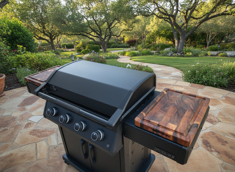 BBQ Boards®, Napoleon Rogue PRO Griddle Side Boards (Sold As A Matching Pair)