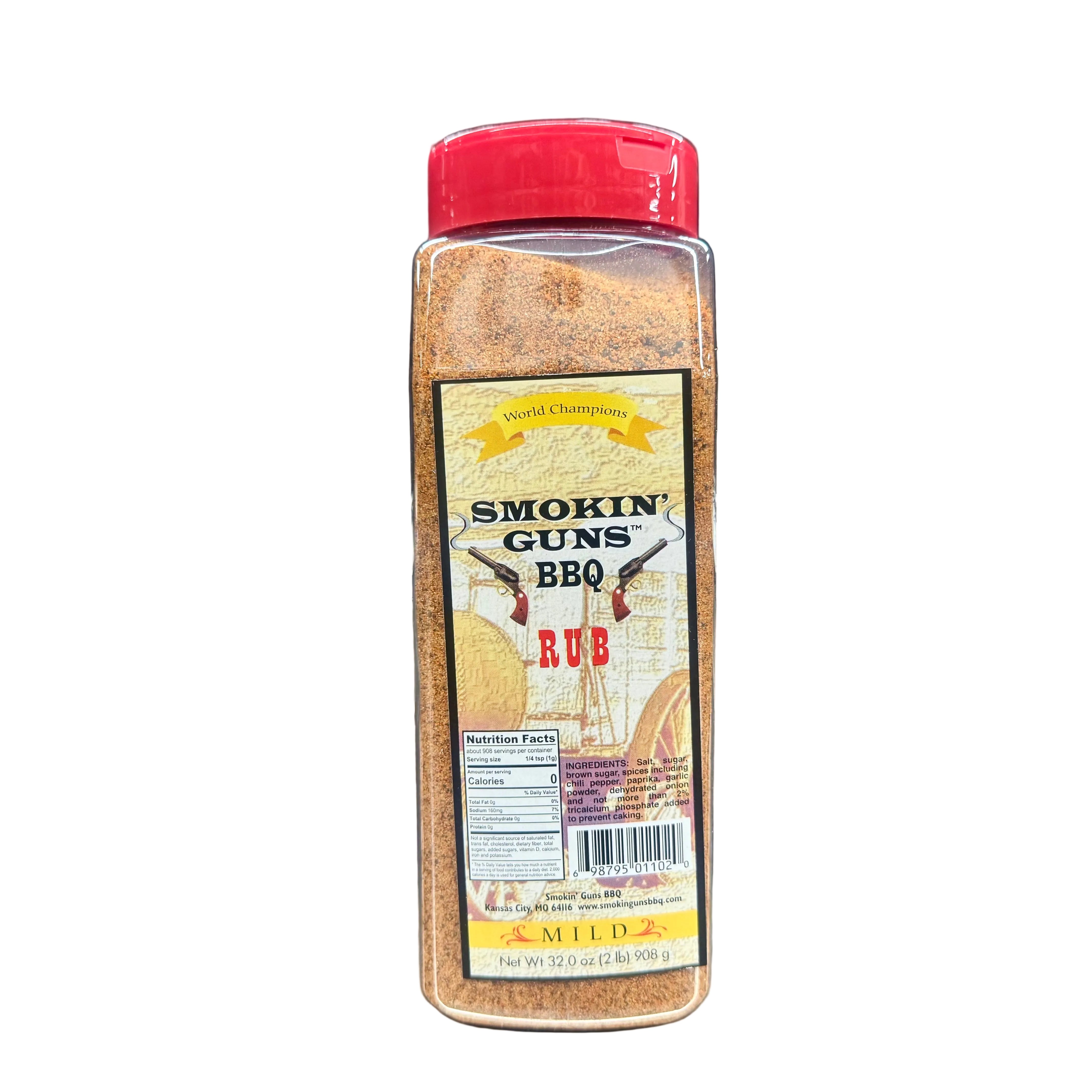 Smokin' Guns BBQ Frottement doux 7 oz.