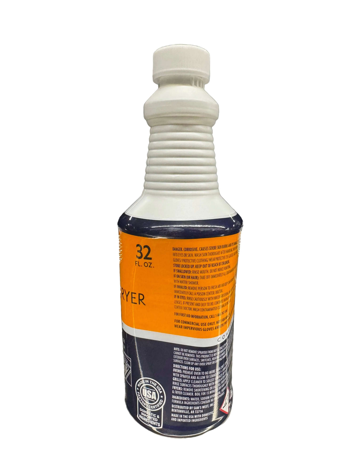 Members Mark Grill Cleaner + Foam Spray Trigger | Single Bottle