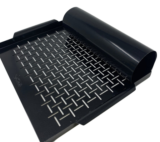 Kona Best Grill Tray with Custom Fit Best Grill Mat- The Ultimate Non-Stick Grilling Tray Combo! - The Kansas City BBQ Store