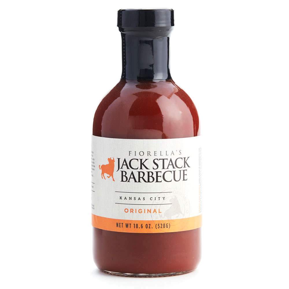 Jack Stack barbecue essentials bundle - Fiorella's Kansas City Original BBQ Sauce bottle, 18.6 oz.