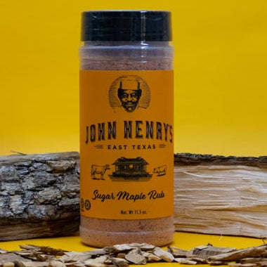 John Henry's Sugar Maple Rub Seasoning 11 oz. - The Kansas City BBQ Store
