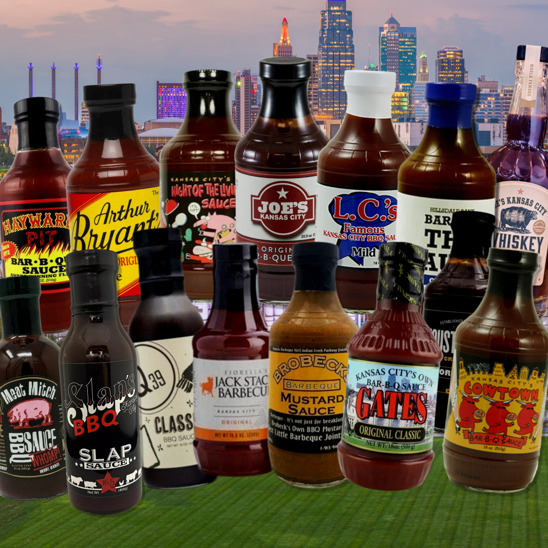 The Kansas City BBQ Store has hundreds of sauces and glazes in stock and ready for your next BBQ.