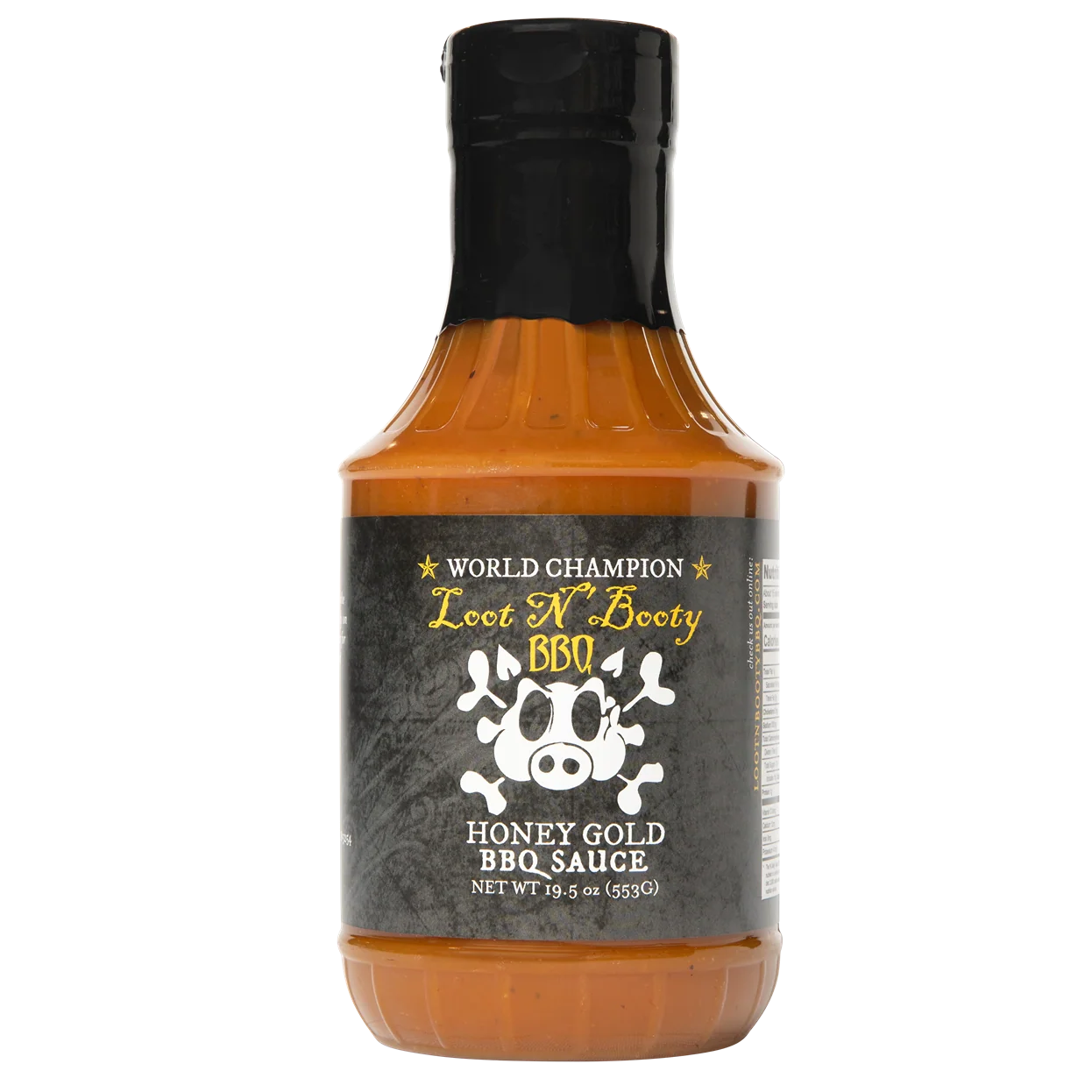 Loot N' Booty Honey Gold BBQ Sauce
