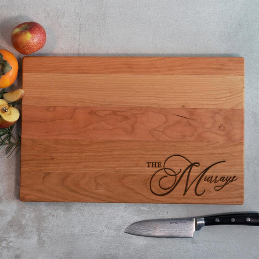 Large Last Name Cutting Board - The Kansas City BBQ Store
