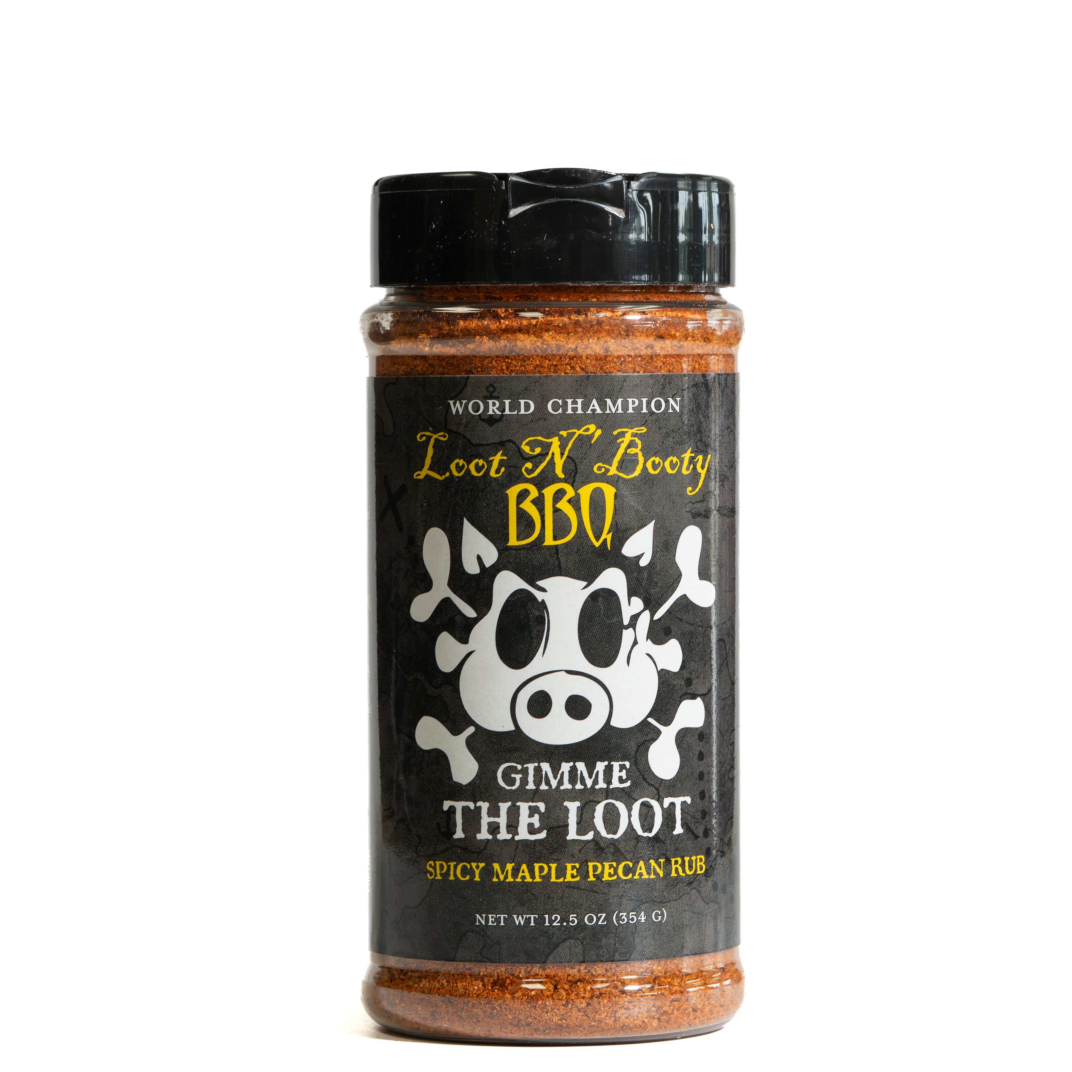 Loot N' Booty BBQ Gimme That Loot Spicy Maple Pecan Rub
