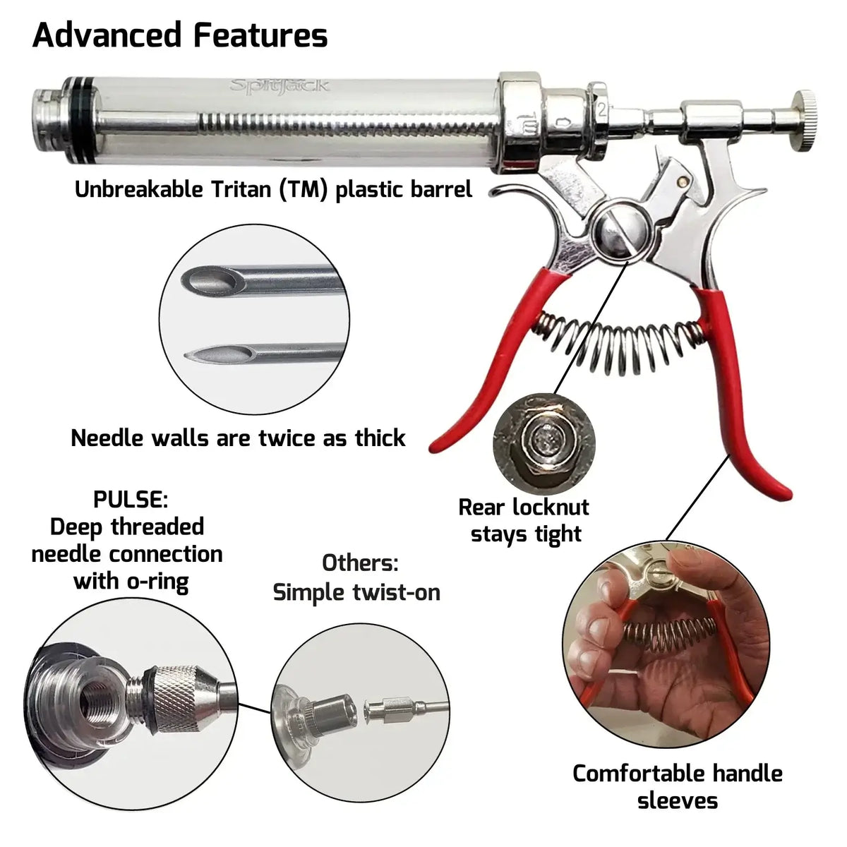 SpitJack Pulse Meat Injector Kit - The Kansas City BBQ Store