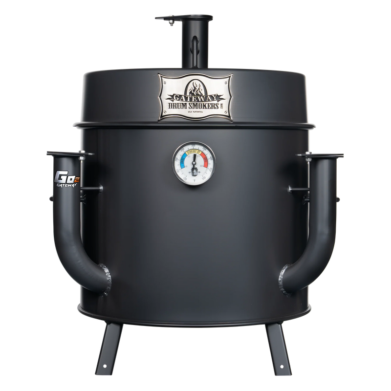 Gateway Drum Smoker® Straight Up Mini Go2 - The Kansas City BBQ Store