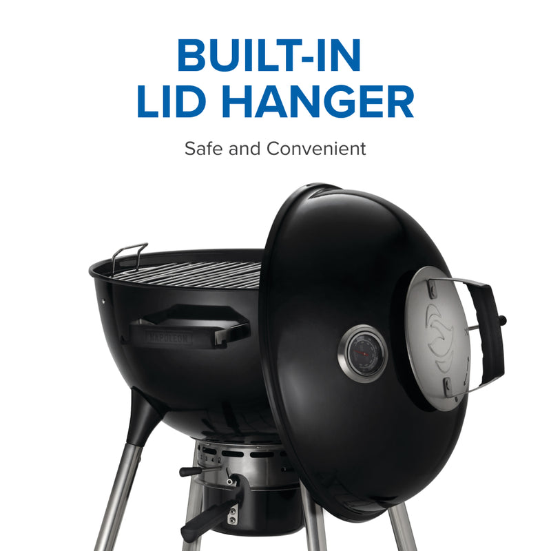 Napoleon Grills Premium 18" Charcoal Kettle Grill