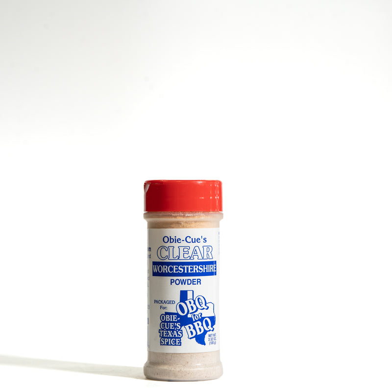 Poudre Worcestershire transparente d'Obie-Cue 3,52 oz.