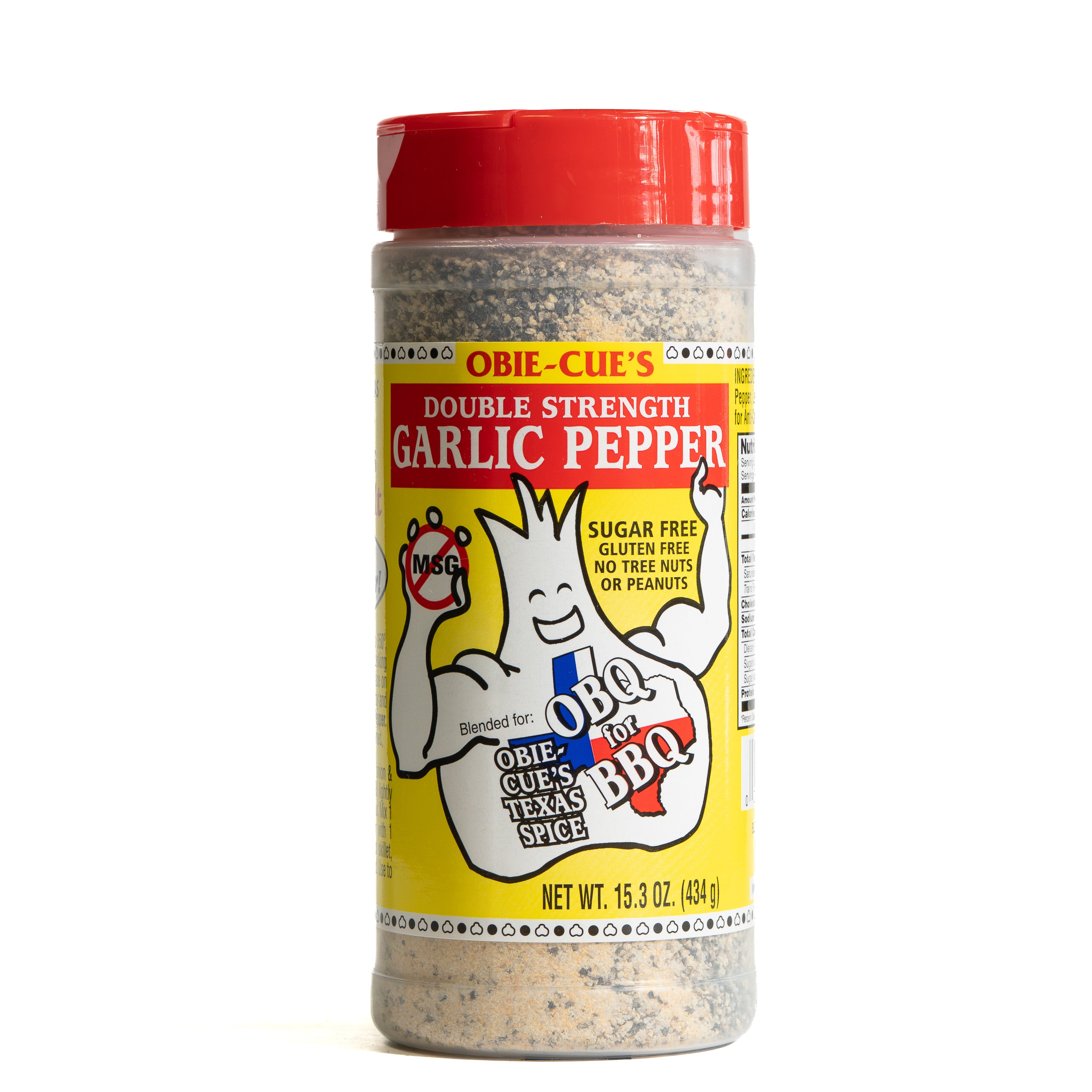 Obie Cue’s Double Strength Garlic Pepper Seasoning