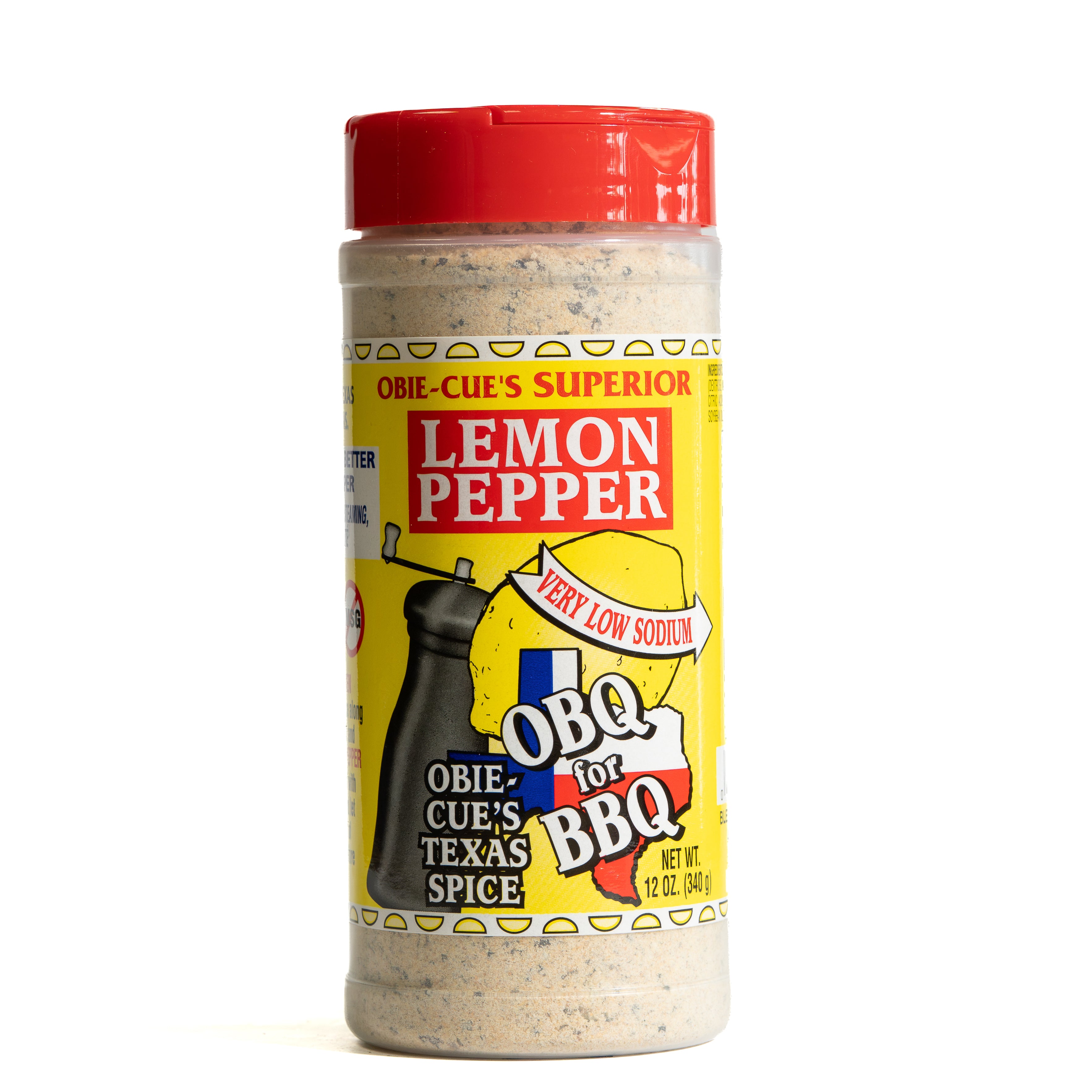 Obie-Cue's Lemon Pepper Seasoning