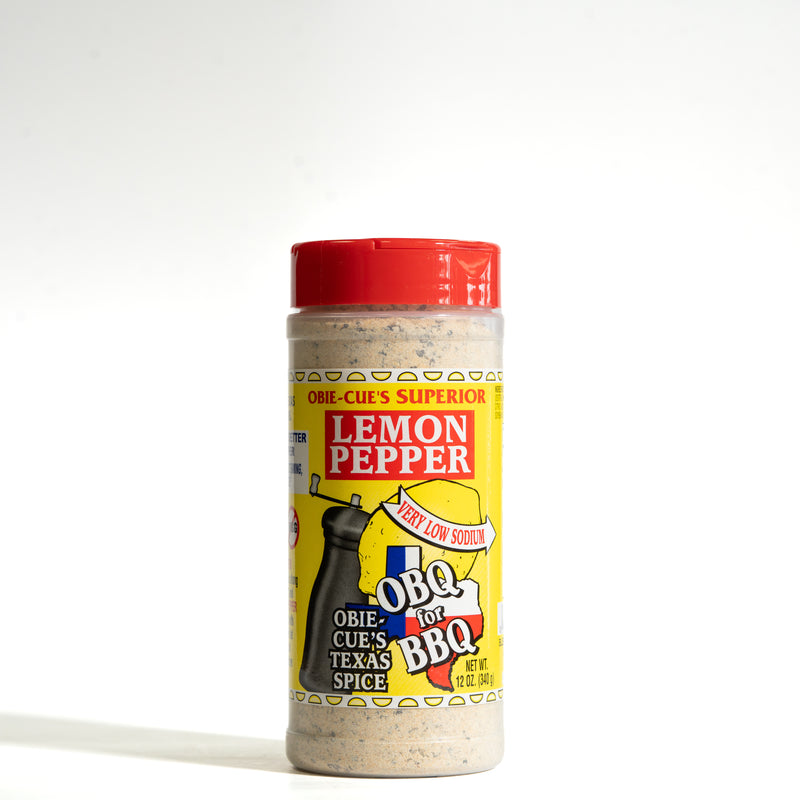 Poivre citron d'Obie-Cue 12 oz.