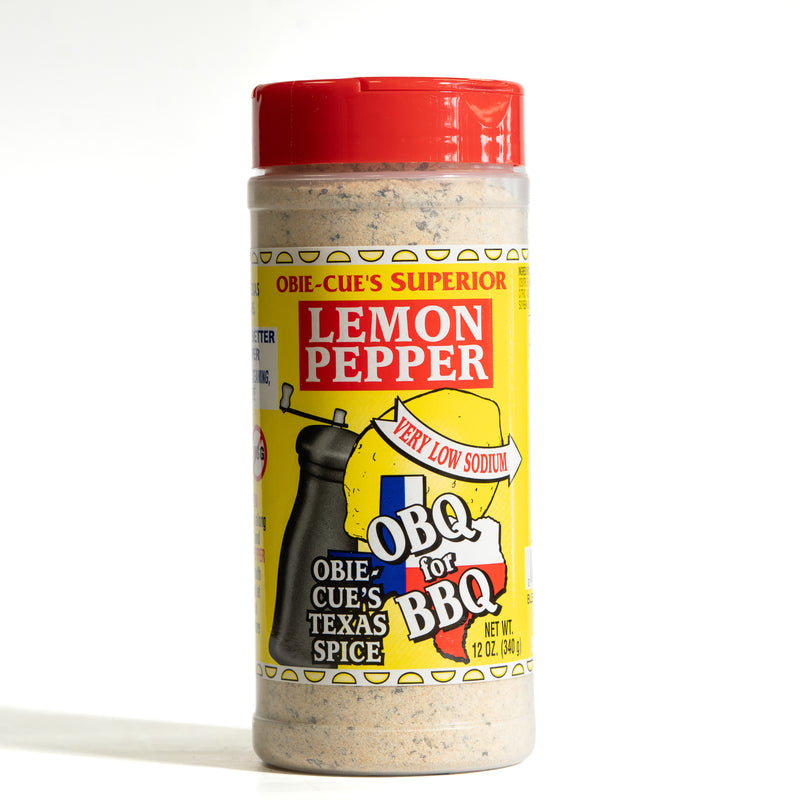 Poivre citron d'Obie-Cue 12 oz.