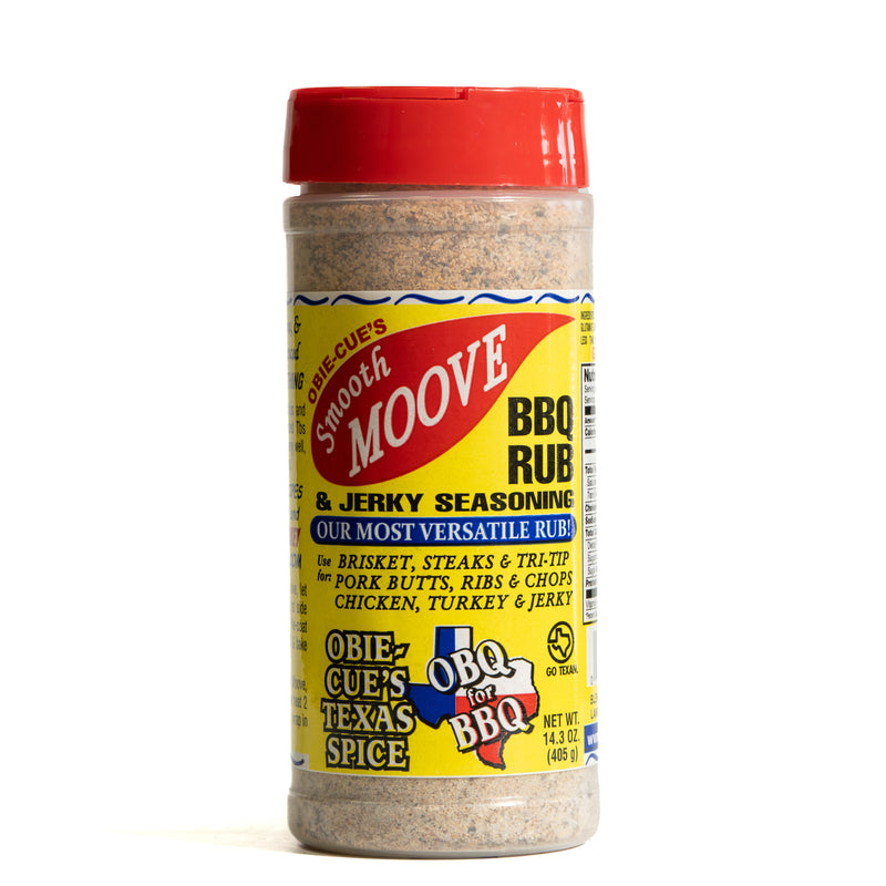 Obie-Cue's Smooth Moove BBQ Rub & Jerky Seasoning