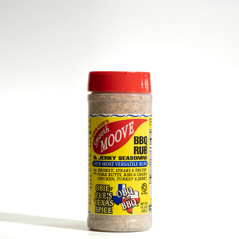 Obie-Cue's Smooth Moove BBQ Rub & Jerky Seasoning