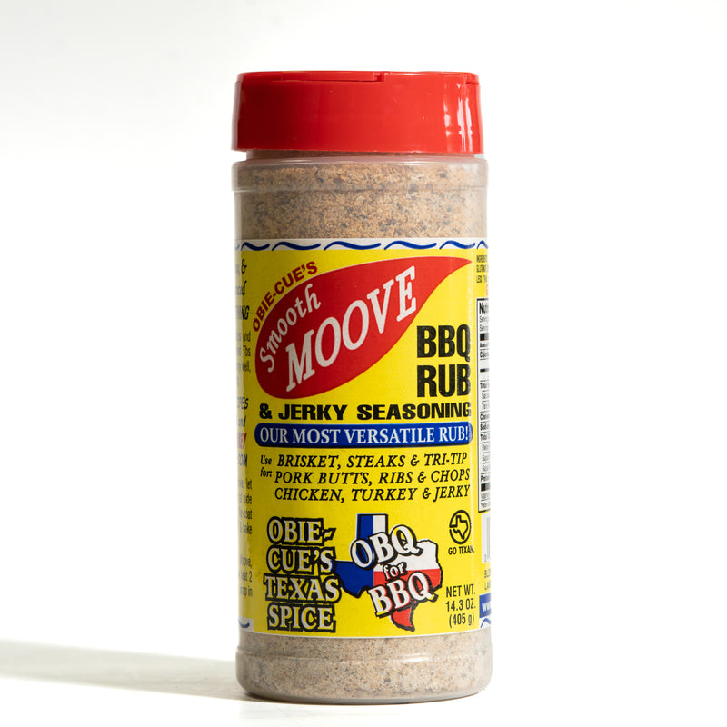 Obie-Cue's Smooth Moove BBQ Rub & Jerky Seasoning