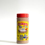 Obie-Cue's Sweet N' Heat Spicy Brown Sugar Rub 12.4oz bottle, bold sweet heat Texas BBQ seasoning