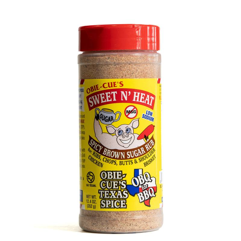 Obie-Cue's Sweet N' Heat Spicy Brown Sugar Rub