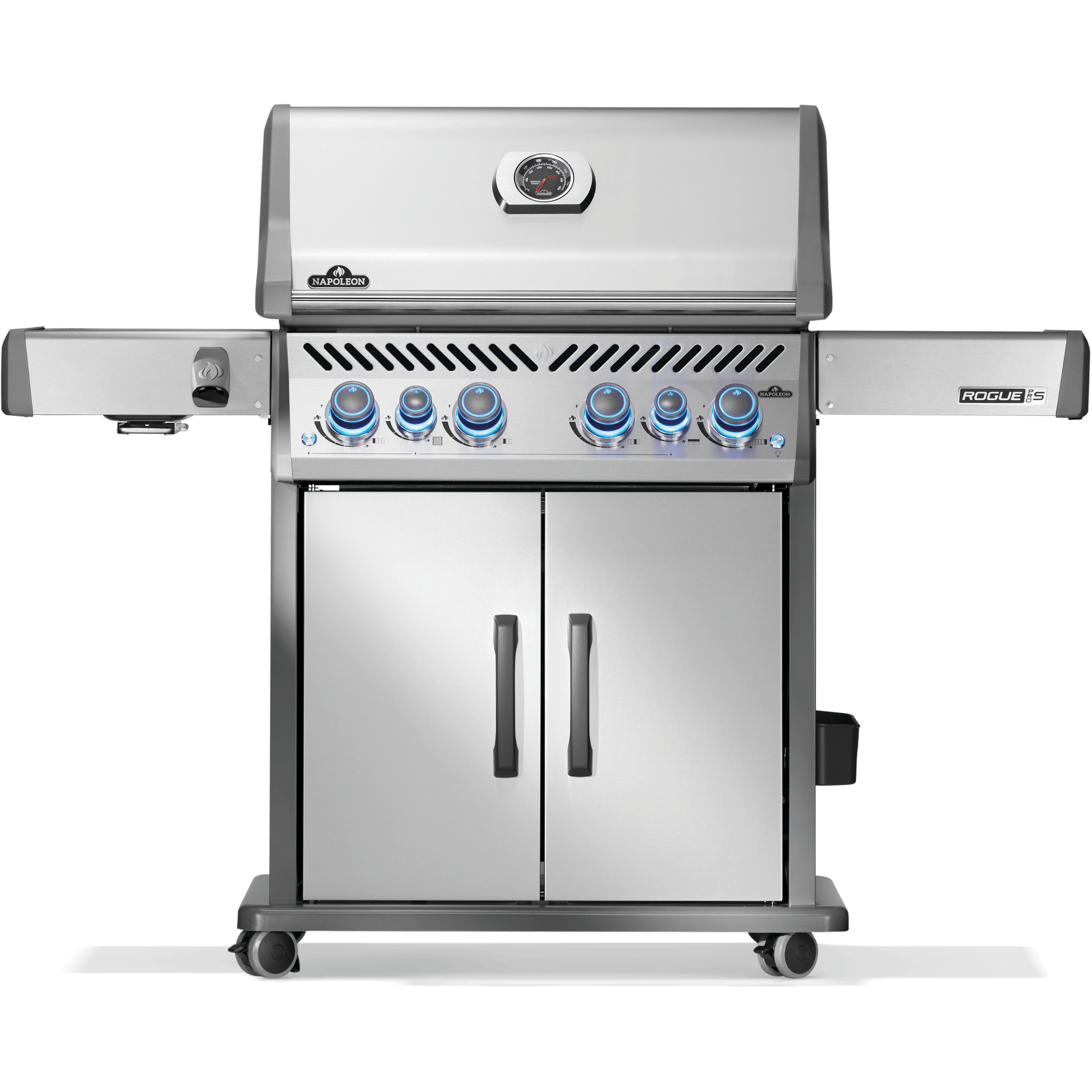 Napoleon Grills Rogue® PRO-S 525 RSIB, a premium propane gas grill with stainless steel finish and infrared burners.