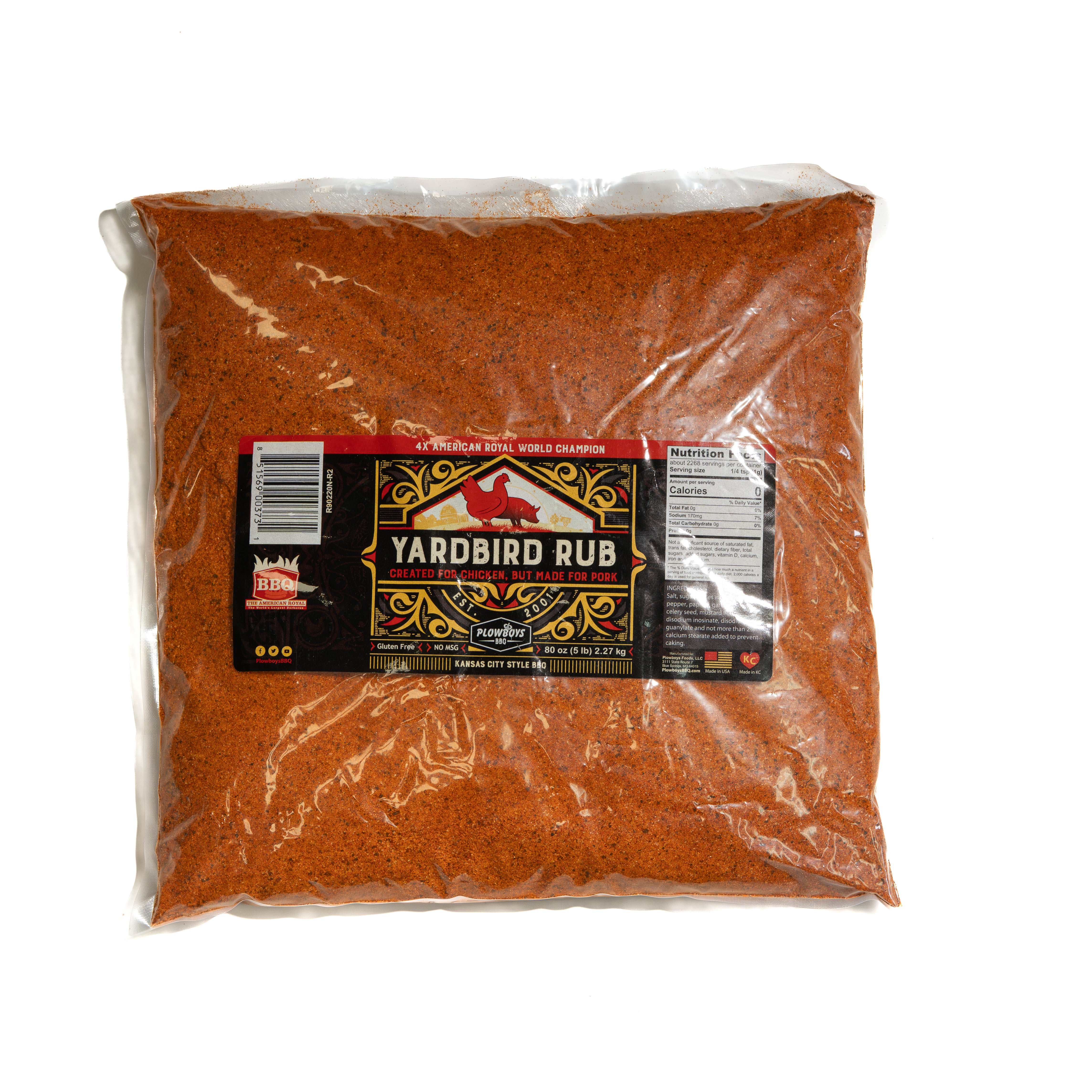 Plowboys BBQ Yardbird Rub