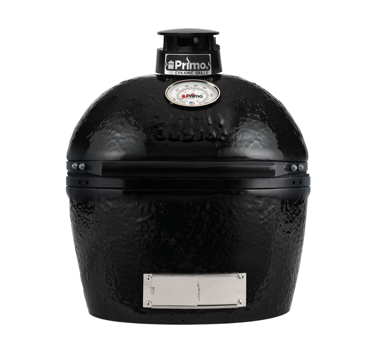 Primo Oval Junior Ceramic Charcoal Grill - The Kansas City BBQ Store