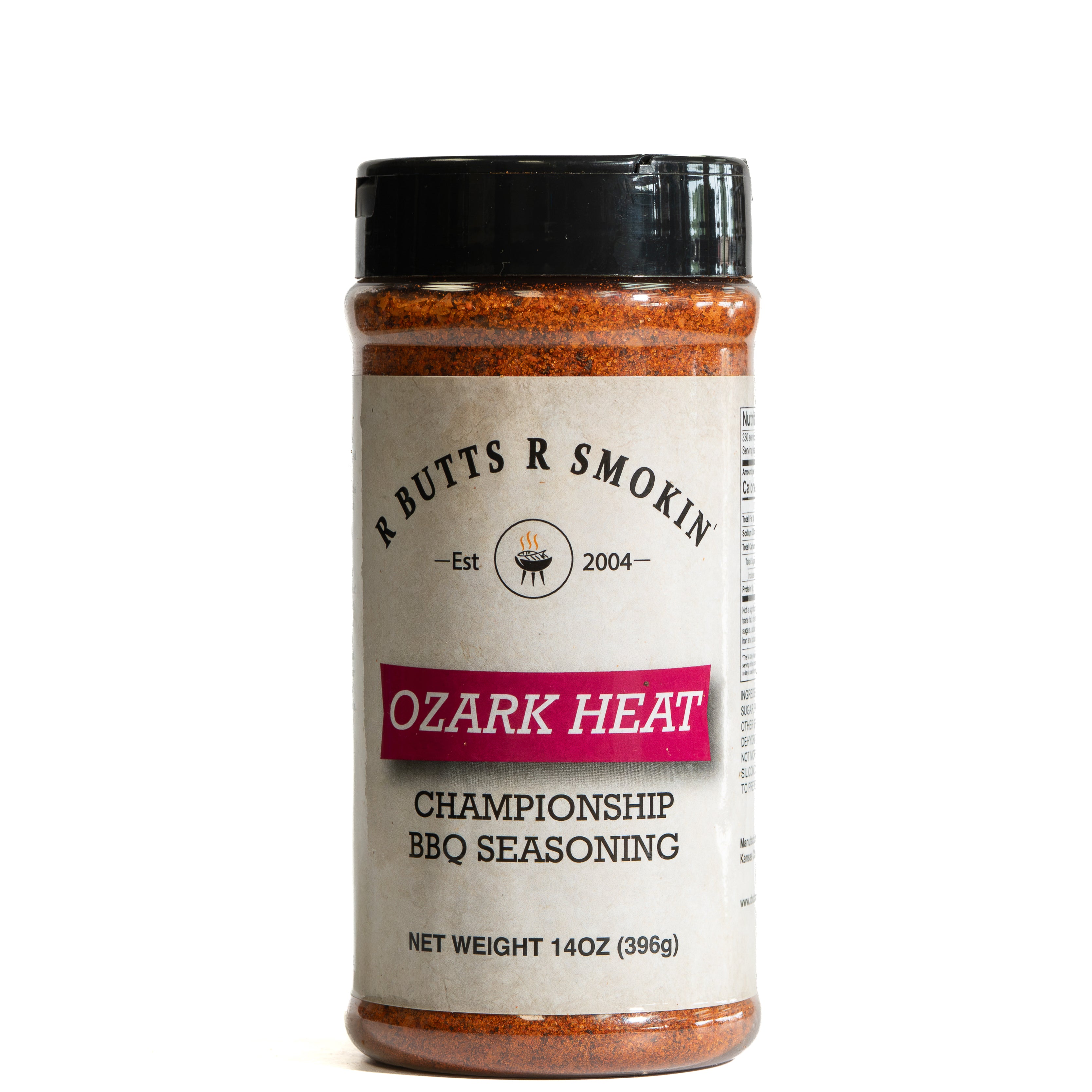 R Butts R Smokin' Ozark Heat Championship Assaisonnement BBQ 5 lb.