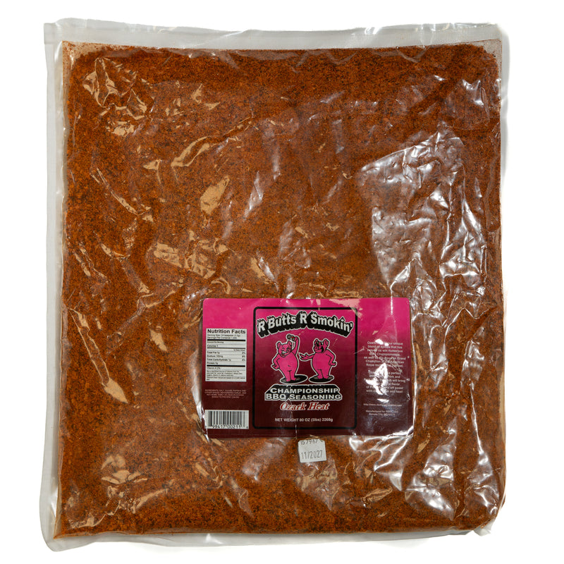 R Butts R Smokin' Ozark Heat Championship BBQ-Gewürz, 5 Pfund.