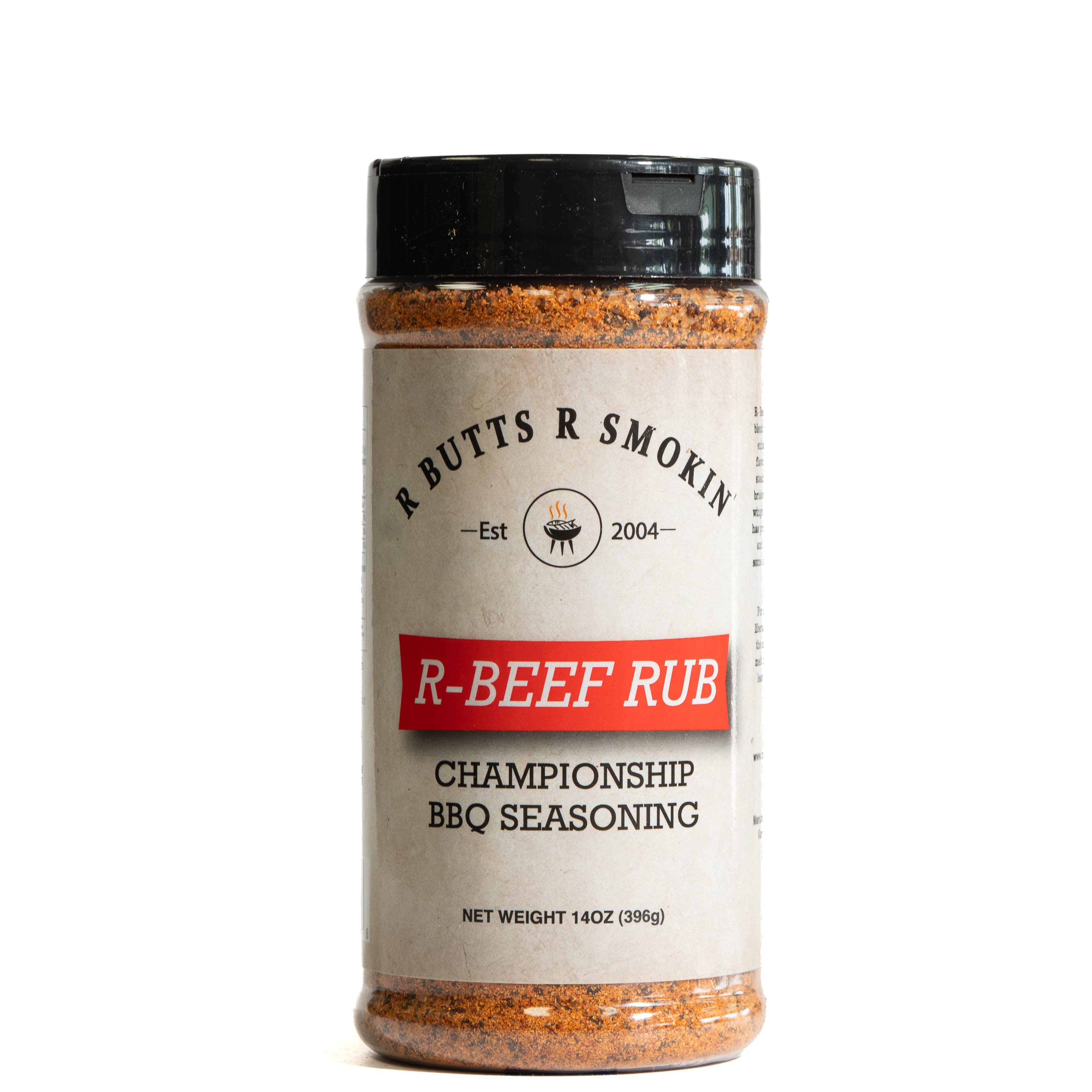 R Butts R Smokin' R-Beef Rub Championship Assaisonnement BBQ 14 oz.
