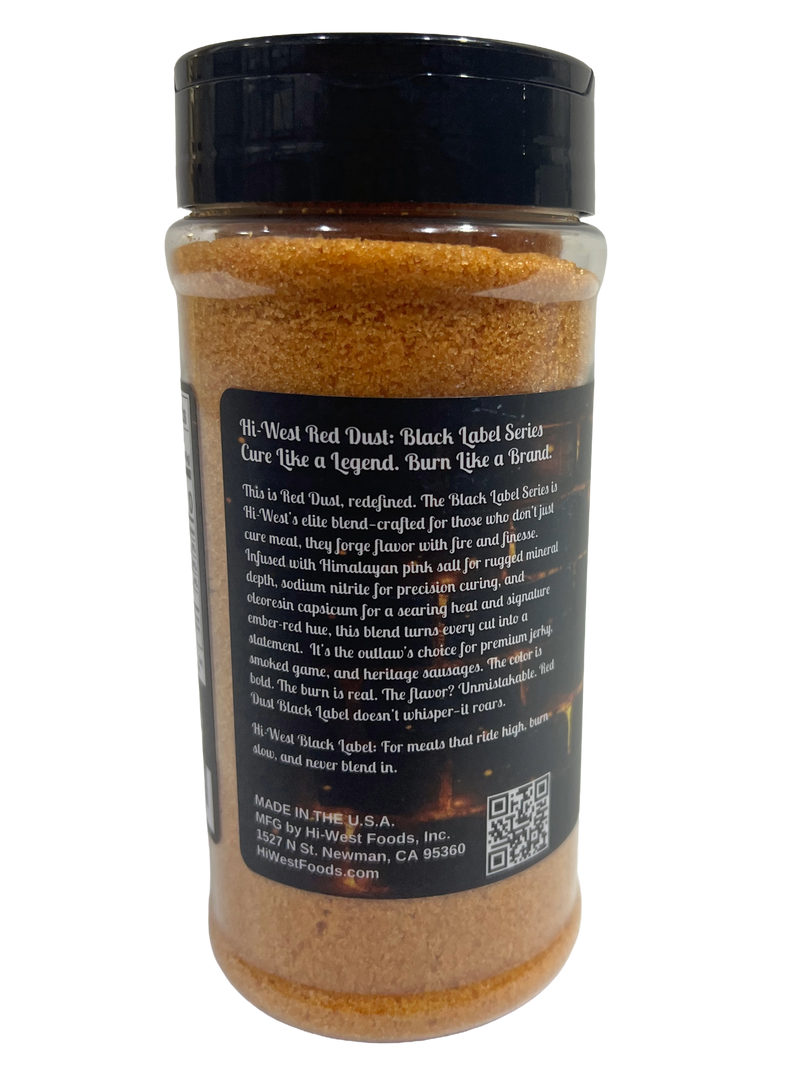 Red Dust Black Label Curing Salt