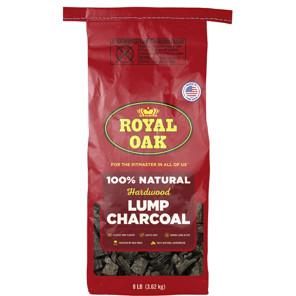 Royal Oak Hardwood Lump Charcoal 15.4 lb Bag - The Kansas City BBQ Store