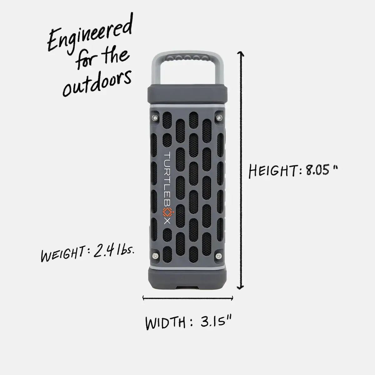Turtlebox Ranger Portable Speaker - The Kansas City BBQ Store