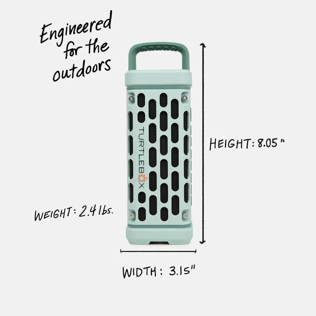 Turtlebox Ranger Portable Speaker - The Kansas City BBQ Store