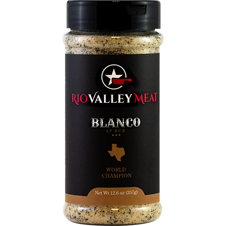 Rio Valley Meat Blanco AP Rub 12.6 oz. - Worldwide Shipping Available! | The Kansas City BBQ Store