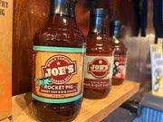Joe’s KC Rocket Pig Sweet Hot BBQ Sauce bottle – 20 oz spicy KC BBQ flavor