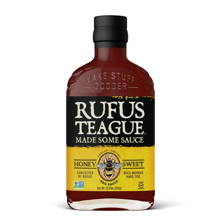 Rufus Teague Honey Sweet BBQ Sauce - The Kansas City BBQ Store