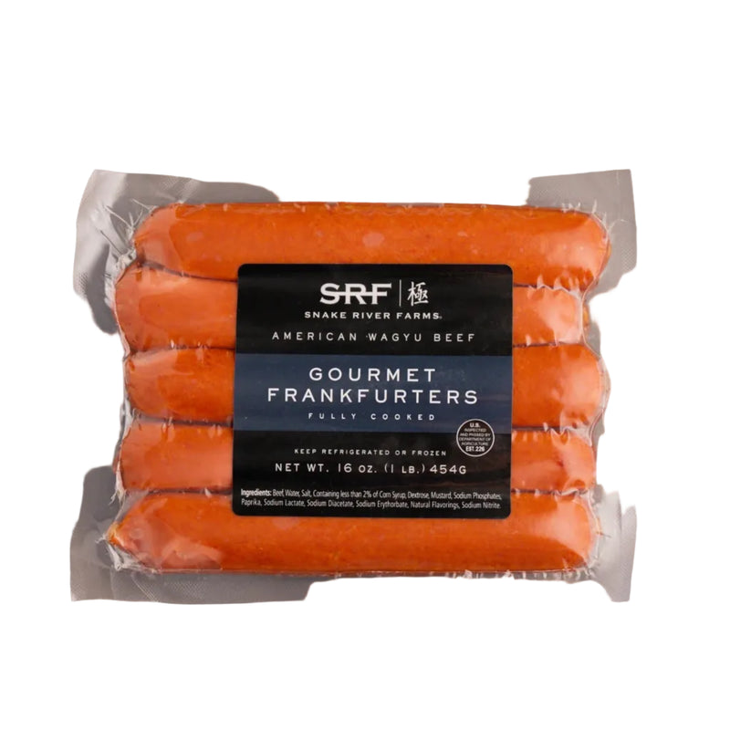 American Wagyu Beef Gourmet Hot Dogs (Snake River Farms)
