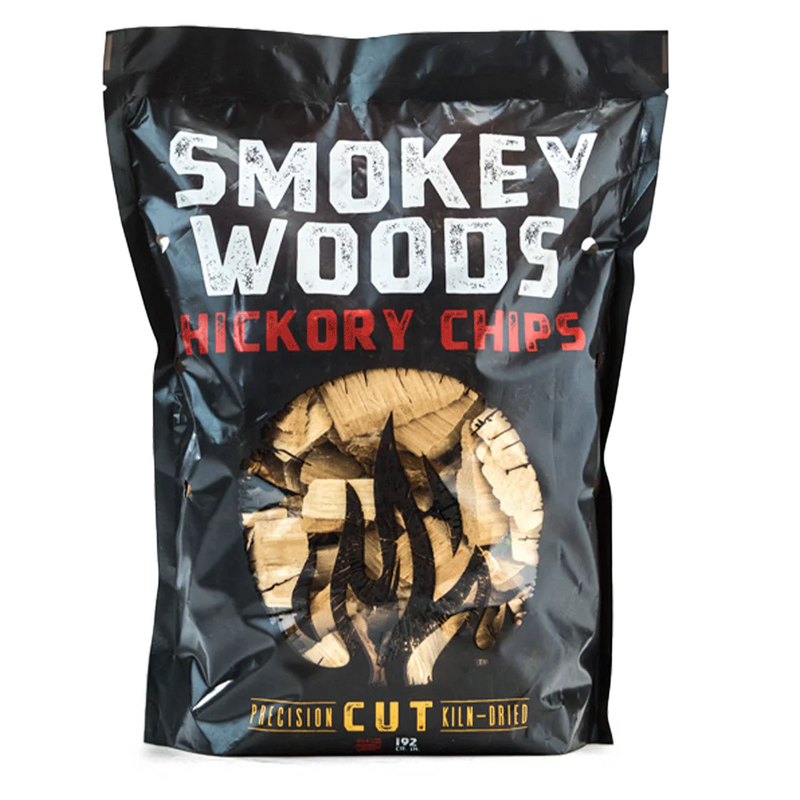Smokey Woods™ Bagged Hickory Wood Chips - The Kansas City BBQ Store
