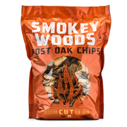 Smokey Woods™ Bagged Post Oak Wood Chips - The Kansas City BBQ Store