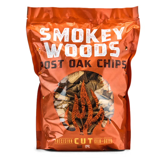 Smokey Woods™ Bagged Post Oak Wood Chips - The Kansas City BBQ Store