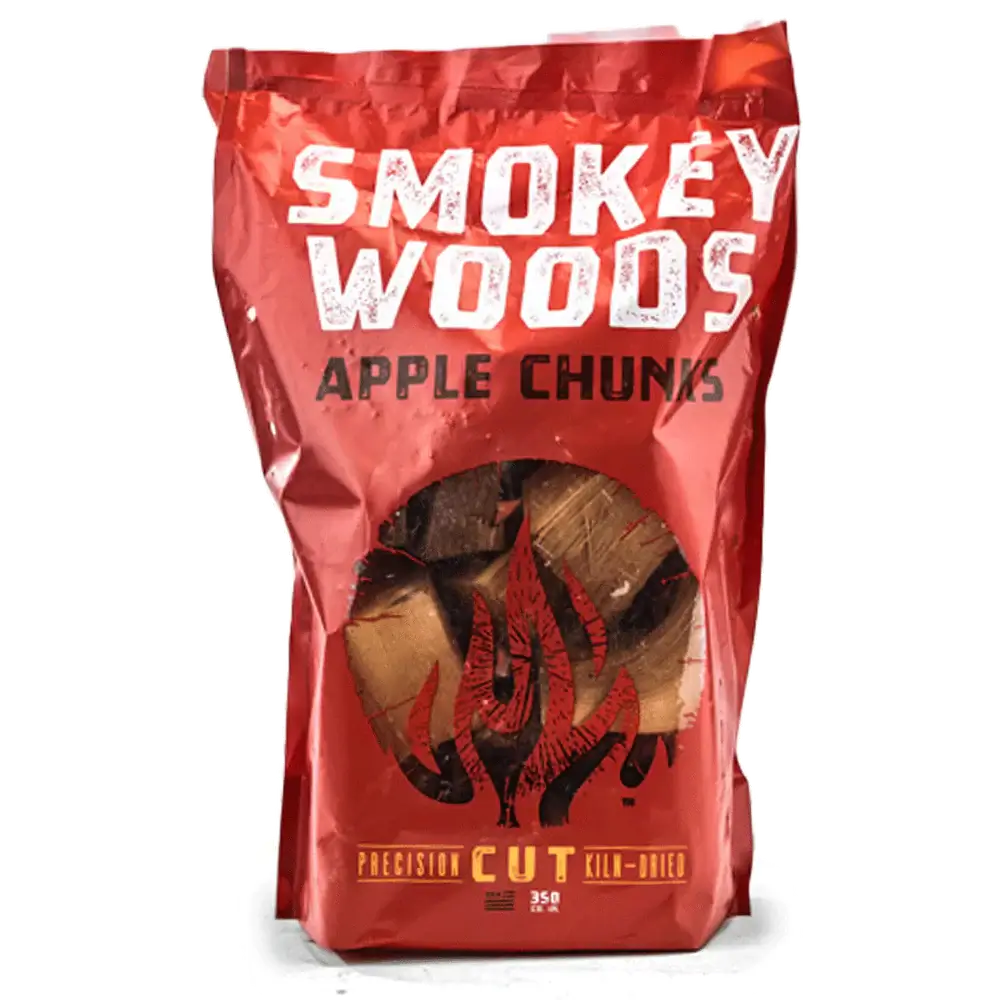 Smokey Woods™ Bagged Apple Wood Chunks - 350 cu.in. - The Kansas City BBQ Store